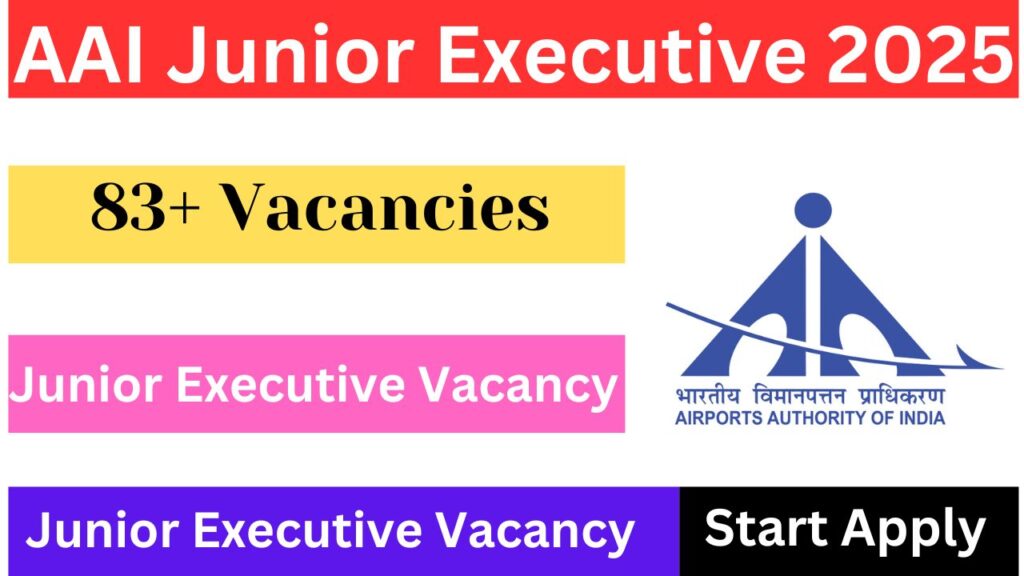 AAI Junior Executive Recruitment 2025