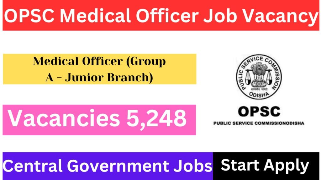 OPSC Medical Officer Recruitment 2025