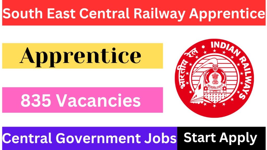 South East Central Railway Apprentice Recruitment 2025
