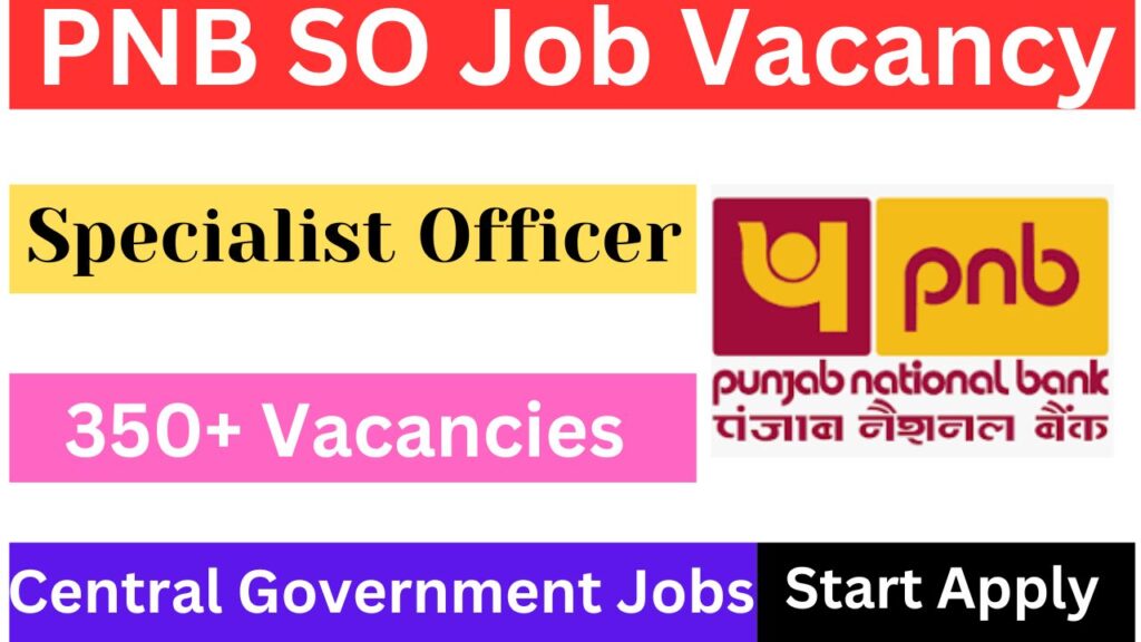 PNB SO Recruitment 2025