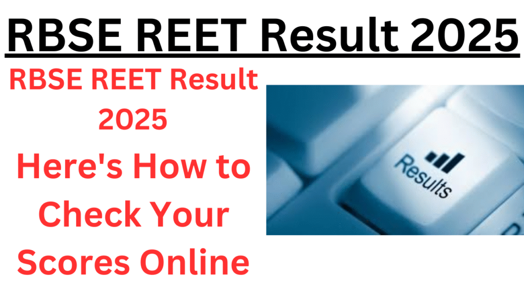 RBSE REET Result 2025