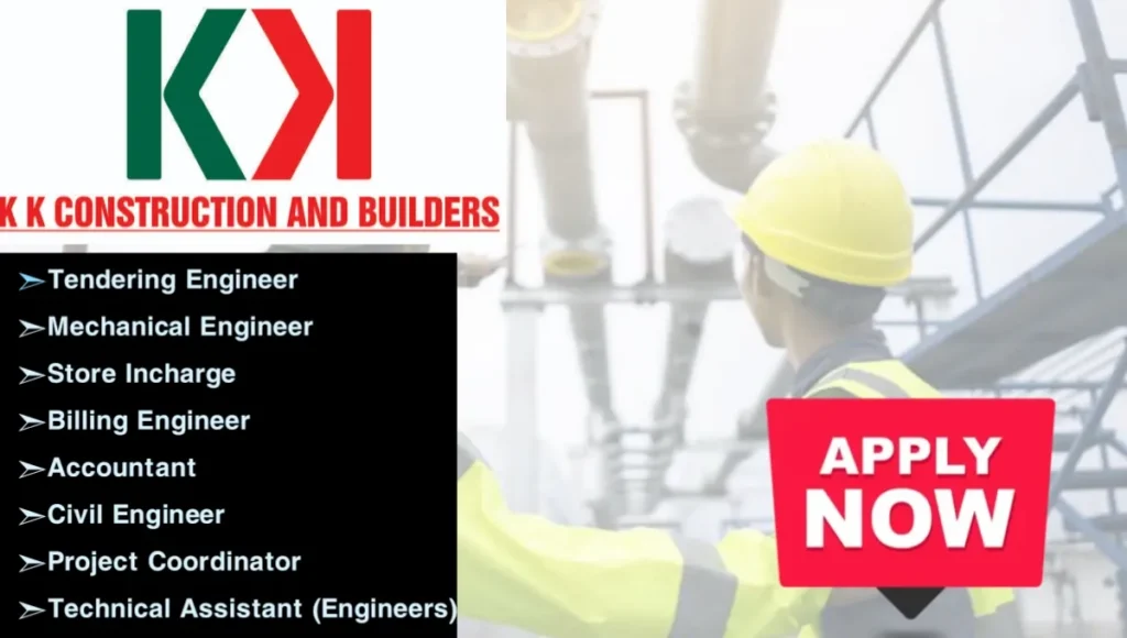 Walk-In Interview at KK Construction