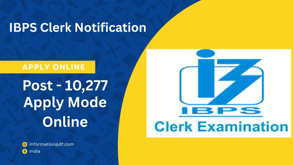 IBPS Clerk Notification