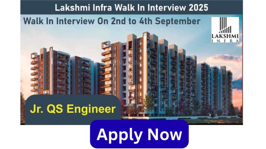 Lakshmi Infra Careers 2025
