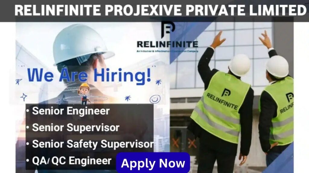 Relinfinite Projexive Pvt Ltd Hiring 2025