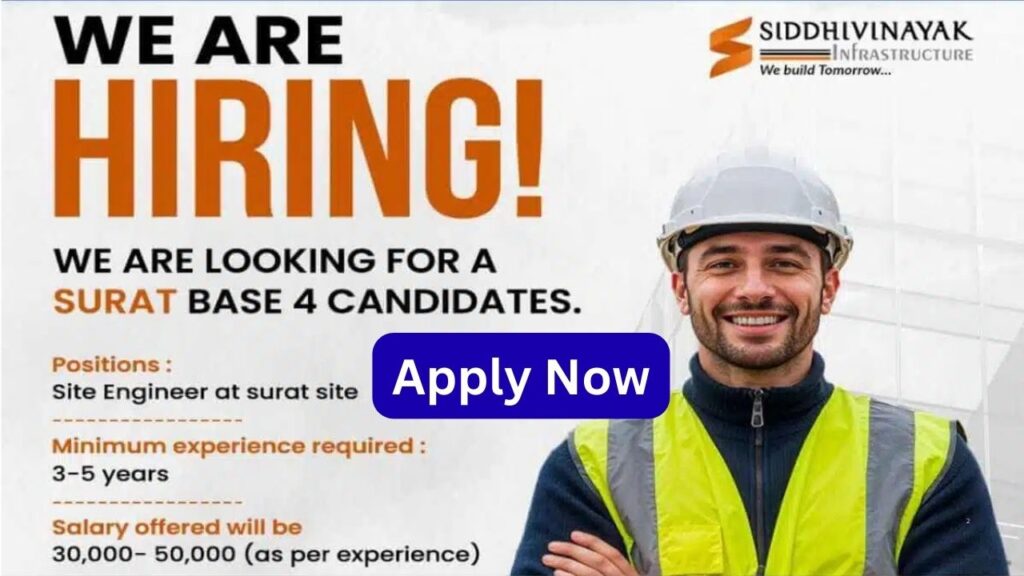 Siddhivinayak Infrastructure Hiring 2025