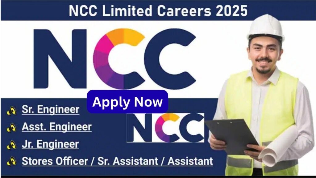 NCC Limited Careers 2025