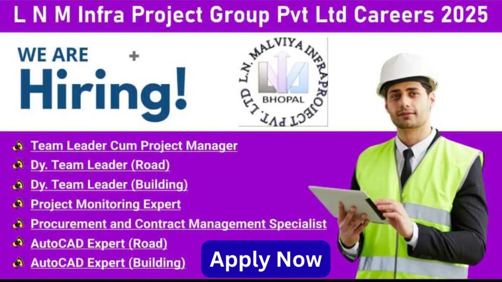 L N M Infra Project Group Pvt Ltd Careers 2025