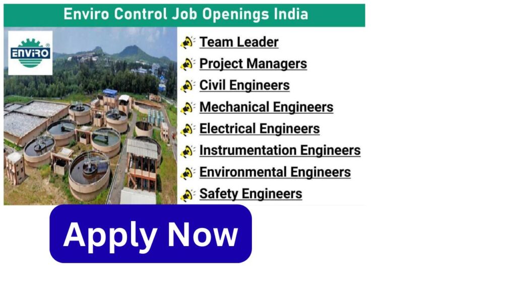 Enviro Control Job Openings India 2025