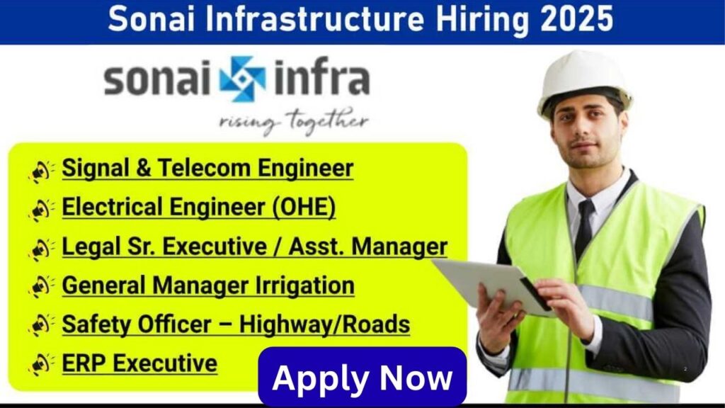 Sonai Infrastructure Hiring 2025