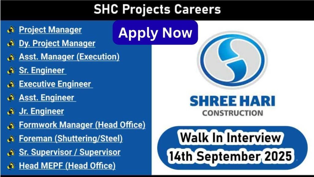 SHC Projects Careers 2025