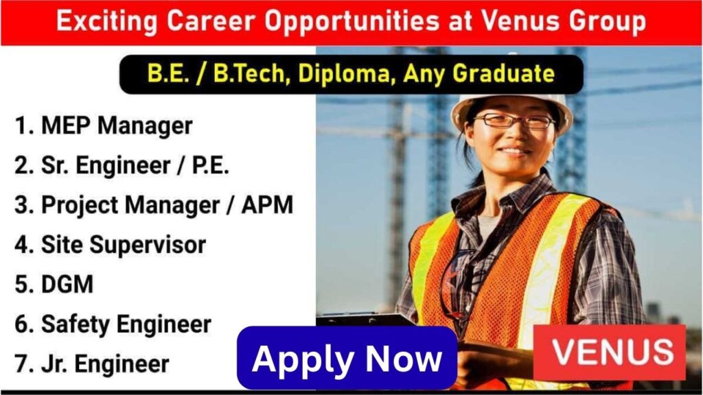 Exciting Career Opportunities at Venus Group