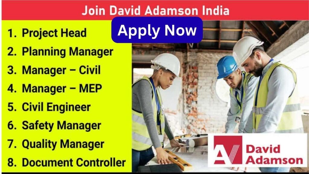 Join David Adamson India