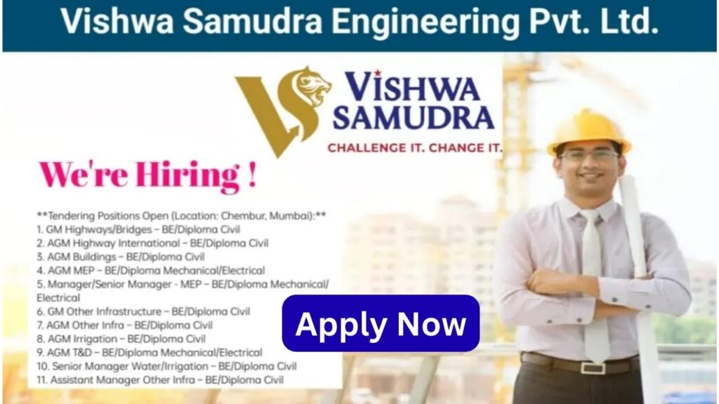 Vishwa Samudra Recruitment 2025