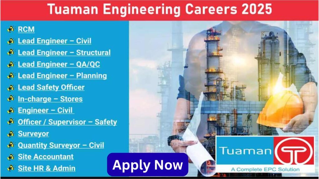 Tuaman Engineering Careers 2025